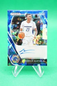 2021-22 Prizm DP Draft Picks Auto Prizm Blue Ice /75 #45 Derrick Alston Auto BG6 - Picture 1 of 2