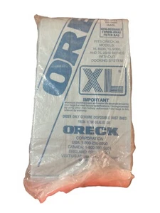 Oreck XL Type Vacuum Cleaner Bags Fits 2000, 8000, 9000, Commercial Lot of 15  - Picture 1 of 3