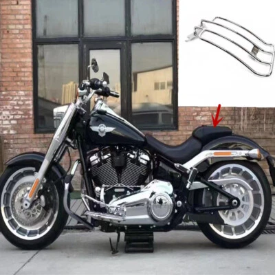 Solo Luggage Rack For Harley Softail Fat Boy 18-24 Breakout 13-24 - Image 1 of 4