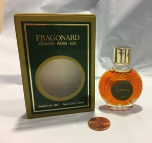 Womens NEW FRAGONARD JASMIN PERFUME PARFUM 10 ML SPLASH JASMINE - Picture 1 of 5