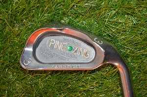 PING ZING Karsten Green Dot 3 Iron RH 39" Steel REG New Grip - Picture 1 of 5