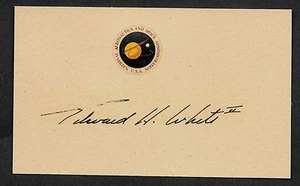 Tarjeta 3X5 Edward H White II Géminis 4 autógrafo reimpresión en período original 1965  - Imagen 1 de 1