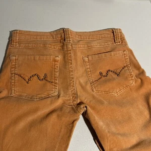 Vintage LEI life energy intelligence orange Boot Cut Low Rise corduroys Y2K - Picture 1 of 20