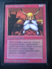DWARVEN WARRIORS : MTG : BETA : 1993 : FINE/VERY FINE : SEE PHOTO'S