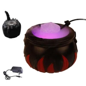 12 LED Halloween Witches Cauldron Lights Color Changing Outdoor Decor FER - Picture 1 of 7
