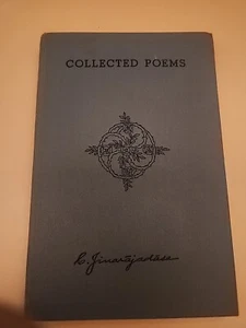 Collected Poems of C Jinarajadasa 1953 Hardcover ADYAR Theosophical Society RARE - Picture 1 of 8
