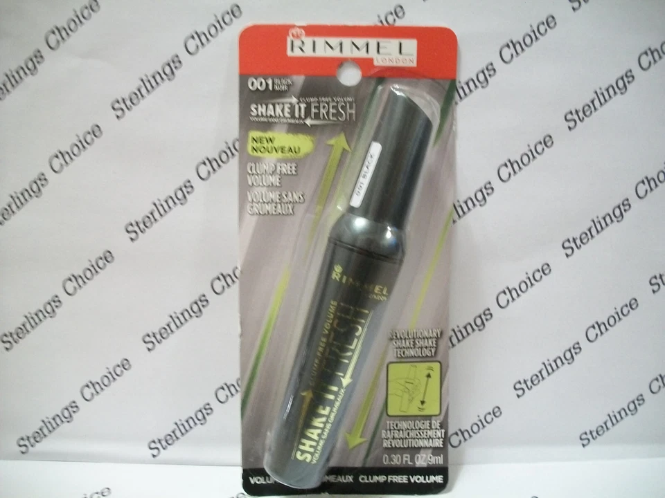 Rimmel Shake It Fresh Clump Free Volume Mascara #001 Black - Image 1 of 1