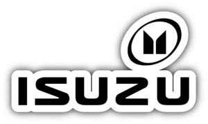 "Calcomanía pegatina para parachoques de automóvil con logotipo de Isuzu - 3'', 5'', 6"" u 8""" - Imagen 1 de 1
