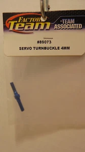 Team Associated #89073 Factory Team 4mm BLUE Servo Turnbuckle NIB - Picture 1 of 1