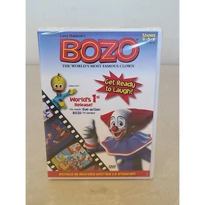 Larry Harmon’s Bozo The World’s Most Famous Clown Shows 4-5-6 DVD - NEW SEALED - Imagen 1 de 3