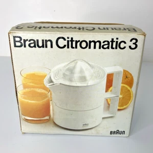 Exprimidor eléctrico Braun Citromatic 3 MPZ4/5 ~ En caja ~ España - Imagen 1 de 12