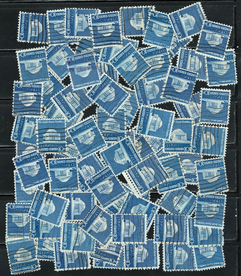 US X 50 Jefferson Memorial Stamp SCOTT# 1510 (used) - Image 1 of 1