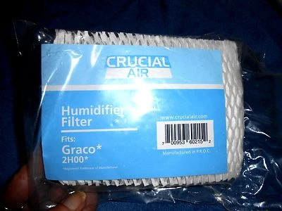 3x Filtro humidificador de aire Crucial para humidificador Graco Cool Mist, Graco 2H00 Foto 1 de 3