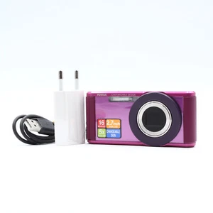 Pentax Optio LS 465 16,1MP Y2K Digital Camera Pink N°1076554 - Bon état !! - Photo 1 sur 9