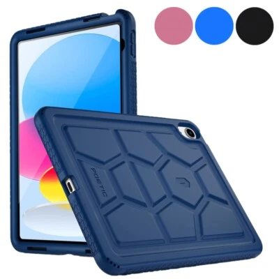 Poetic Turtle Skin Case For iPad 10.9 2022 Case Kids Friendly Silicone Cover - Image 1 of 4