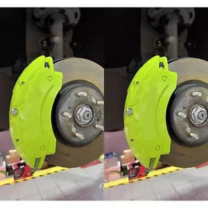 Fluorescent Green Aluminum 4XBrake Caliper Cover Fit Honda,Performance Accessory - Picture 1 of 8
