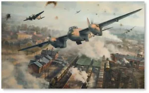 Raiding the Reich by Anthony Saunders - Aviation Art - de Havilland Mosquito - Picture 1 of 1