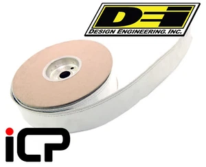 DEI Stitched Heat Sheath Aluminzed Sleeving for Hoses Wiring Pipes 1 1/4" Per Ft - Picture 1 of 2