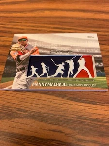 2018 TOPPS SERIES ONE MANNY MACHADO *PLAYERS WEEKEND* LOGO PATCH #PWPMM - Picture 1 of 1