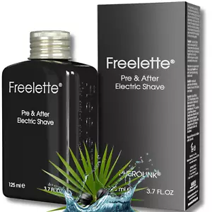 Electric Razor Close Shave Balm Pre Shave After Shave Lotion Cream Freelette - Picture 1 of 8