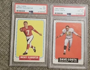 1964 Topps - #134 Dave Costa (RC) And Mickey Slaughter #61 - Picture 1 of 1