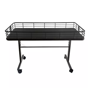 Promotional Table Black with locking castors Folding - Picture 1 of 2