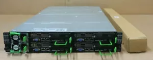 Fujitsu Primergy CX600 M1 2U Chassis + 8x CX1640 M1 Nodes (Phi 7210/192GB/1TB) - Picture 1 of 6