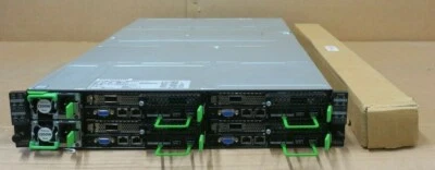 Fujitsu Primergy CX600 M1 2U Chassis + 8x CX1640 M1 Nodes (Phi 7210/192GB/1TB) - Image 1 of 4
