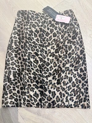 Karen Kane Skirt Women Sz 4 Brown Foto 1 de 4