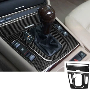 Cubierta del panel del cenicero de cambio de marcha para consola de fibra de carbono para BMW Serie 3 E46 1998-05 - Imagen 1 de 11