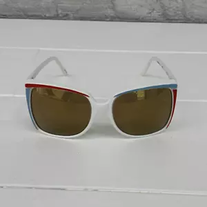 Spitfire Carnaby St White Azure Red Gold Mirror 65 13 145 Sunglasses New - Picture 1 of 2
