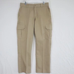 Pantalone Dickies uomo 32x32 regolare dritto tasca cargo tattico piatto davanti beige - Foto 1 di 9