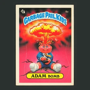 Adam Bomb #8A "Cheaters License" 1985 Topps Garbage Pail Kids OS1 VG-EX Wrinkle - Bild 1 von 6