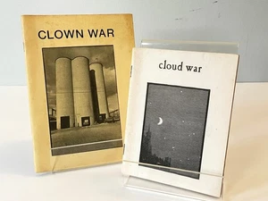 Clown War & Cloud War Bundle (Vol 17 & 24) edited by poet Bob Heman, 1978, 1980 - Imagen 1 de 13