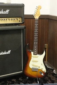 90's Made Fender Japan Stratocaster ST62-TX Alder/Texas Special PU Made in Japan - Bild 1 von 24