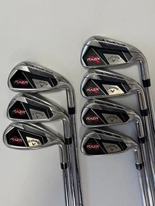 Callaway RAZR X ferri #5-9,Pw,Sw (7 club)/NSPRO950GH acciaio/flex: rigido - Foto 1 di 8