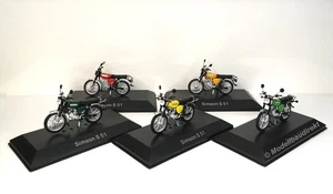 Simson S 51 Moped zur Auswahl Maßstab 1:24 IXO 24150 NEU & OVP - Picture 1 of 11