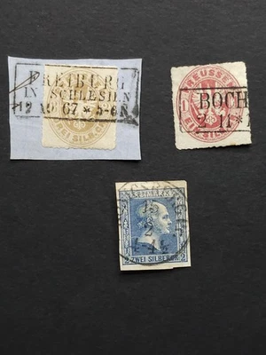 German Old States - PRUSSIA/PREUSSEN. Mi Nr. 11,  16, 18. USED - Image 1 of 4