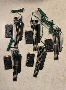 N Scale Model Power Lot Of Powered Switches With Controllers New FREE SHIPPING - Picture 1 of 7