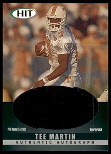 2000 SAGE HIT #A17 Tee Martin Autographs - Picture 1 of 2