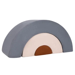 3 PCS Toddlers Climbing Toys w/Elastic Filling Baby Foam Blocks Crawling Tunnel - Picture 1 of 10