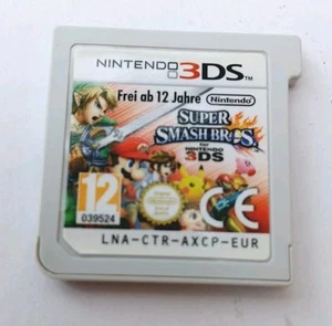 SUPER SMASH BROS NINTENDO 3DS 2DS XL GAME SUPER MARIO BROS ZELDA POKEMON BATTLE - Picture 1 of 1