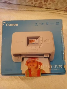 NEW Canon Selphy CP740 Compact Photo Printer Open Box See Pics - Bild 1 von 11