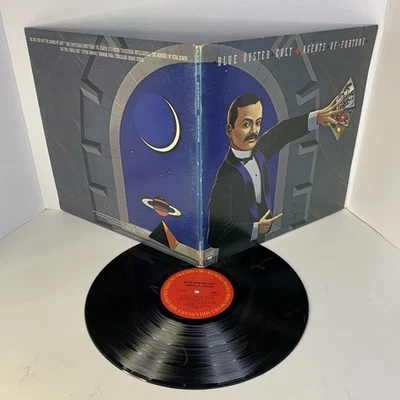1976 Blue Öyster Cult ‎– Agents Of Fortune Columbia Gatefold Album Classic Rock Foto 1 de 4