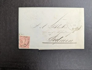 Norddeutscher Postbezirk Brief Remscheid - Bild 1 von 2