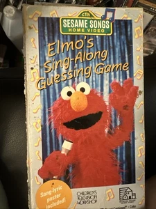 Sesame Street Elmo’s Sing Along Guessing Game VHS Tape 1991 - Bild 1 von 3