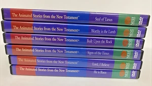 Lot DVDs Nest Animated Stories From The Bible New Testament 6 Total Dvds - Bild 1 von 4