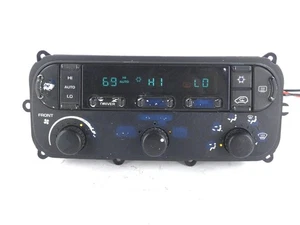 Auto Heater A/C Climate Control Panel Digital for 2004 Town & Country Caravan - Picture 1 of 15