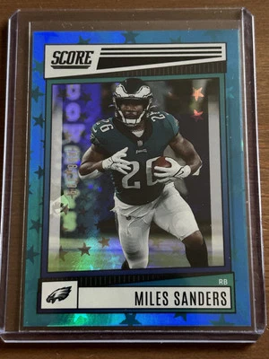2022 Score - Stars #245 Miles Sanders /399 - Image 1 of 2