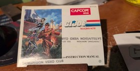 NES GI Joe Atlantis Factor Instruction Manual